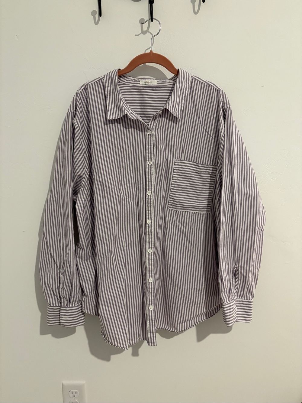 Maurices Striped Button-Down 3x